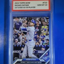 Dodgers Shohei Otani 50/50  Topps Now 
