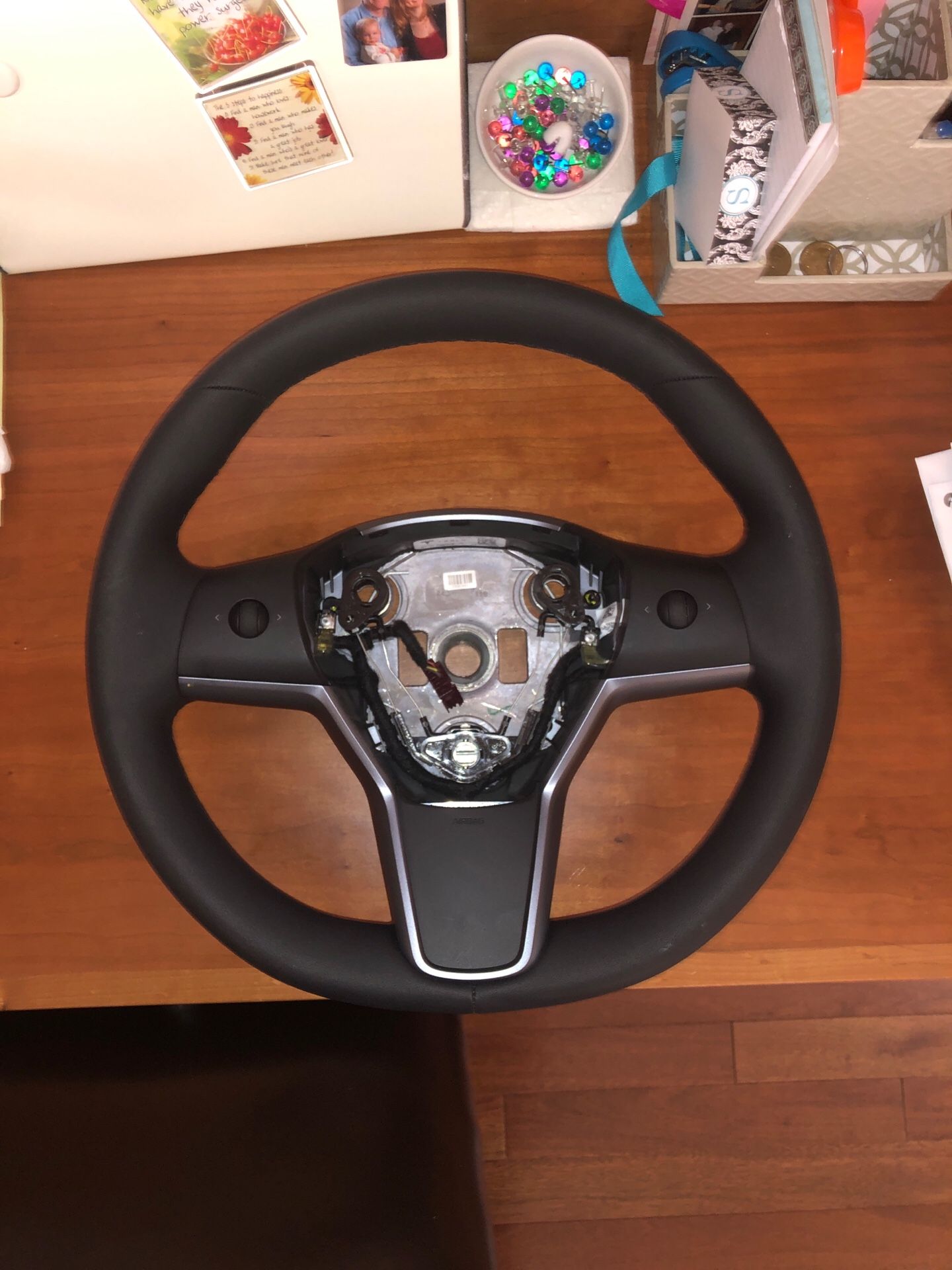 Tesla Model 3 programmable steering wheel. Unused