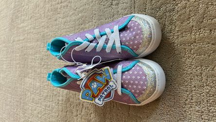 Paw Patrol girl shoes. Size 12.