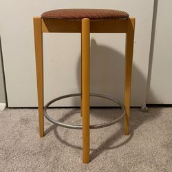 Vintage 1990s IKEA Ringo Bar Stool