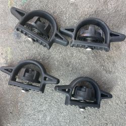 2019-2025 TOYOTA TUNDRA / TACOMA RAIL TIE DOWN BED CLEATS SET OF 4 NEW OEM ITEM