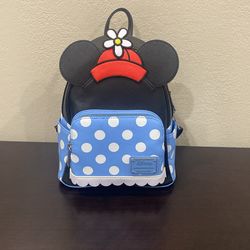 New Minnie Mouse Backpack And Wallet