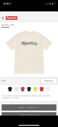 Supreme smoke tee