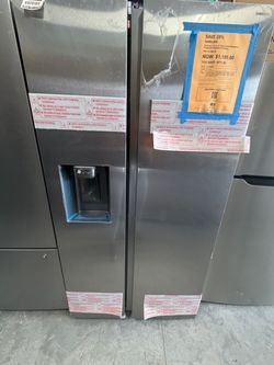 Samsung Side-by-Side Refrigerator Stainless Steel