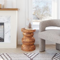 Kerala Walnut Side Table