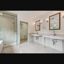 2 pedestal bathroom sinks