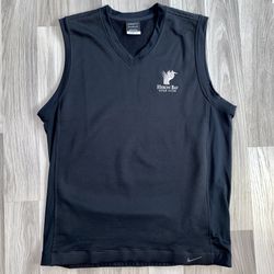 Nike Golf Therma Fit Heron Bay Vest V-Neck Pullover Top. Size Medium. 381256-010. Great Condition, See All Pics 