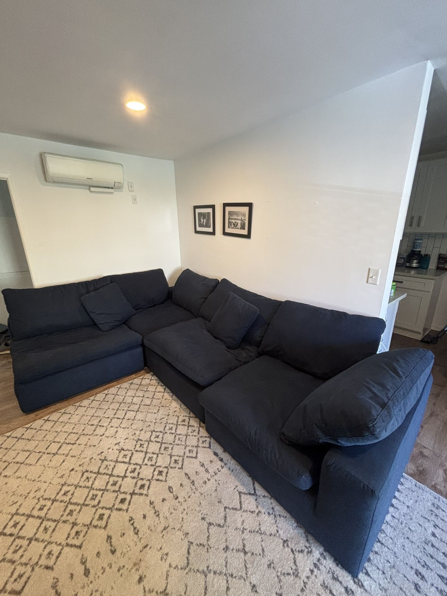 Blue Cloud Couch