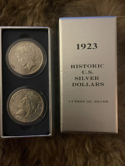 1923 Silver Dollars 