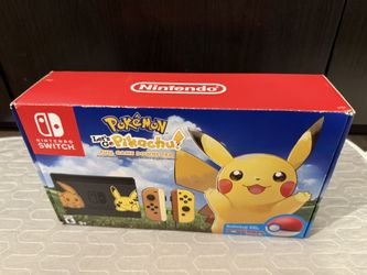 New Nintendo Switch Pokemon Lets Go Pikachu