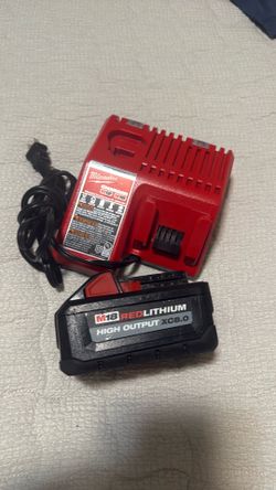 Milwaukee 8.0 battery and charger