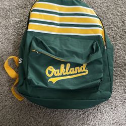 New Oakland A’s Bagpack 