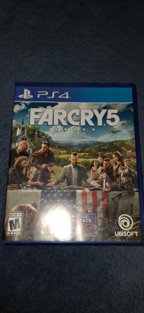 Farcry 5 (Used/mint Condition) For Ps4