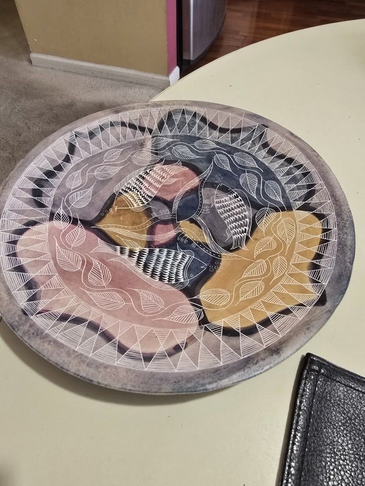 MARSHALL FIELDS FISH PLATE NEW