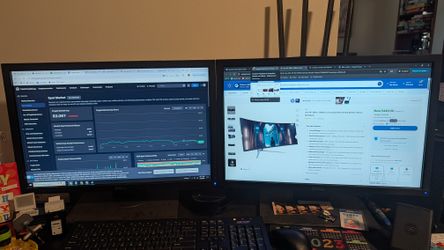 Dell 21.5" Monitors (Set of 2)