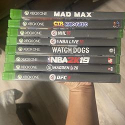 Xbox One Games. Willing to negotiate price
