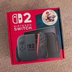 Nintendo Switch 2 Console + Mario Cart World Game Bundle 
