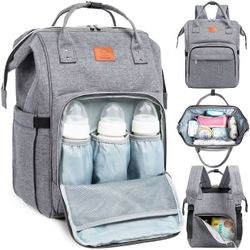 Baby Diaper Bag Backpack with Changing Station