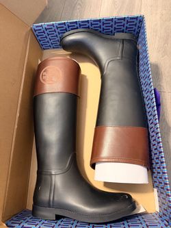 Tory Burch Tall Rain Boots