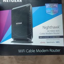 Netgear Nighthawk AC1900 Cable Modem Router 