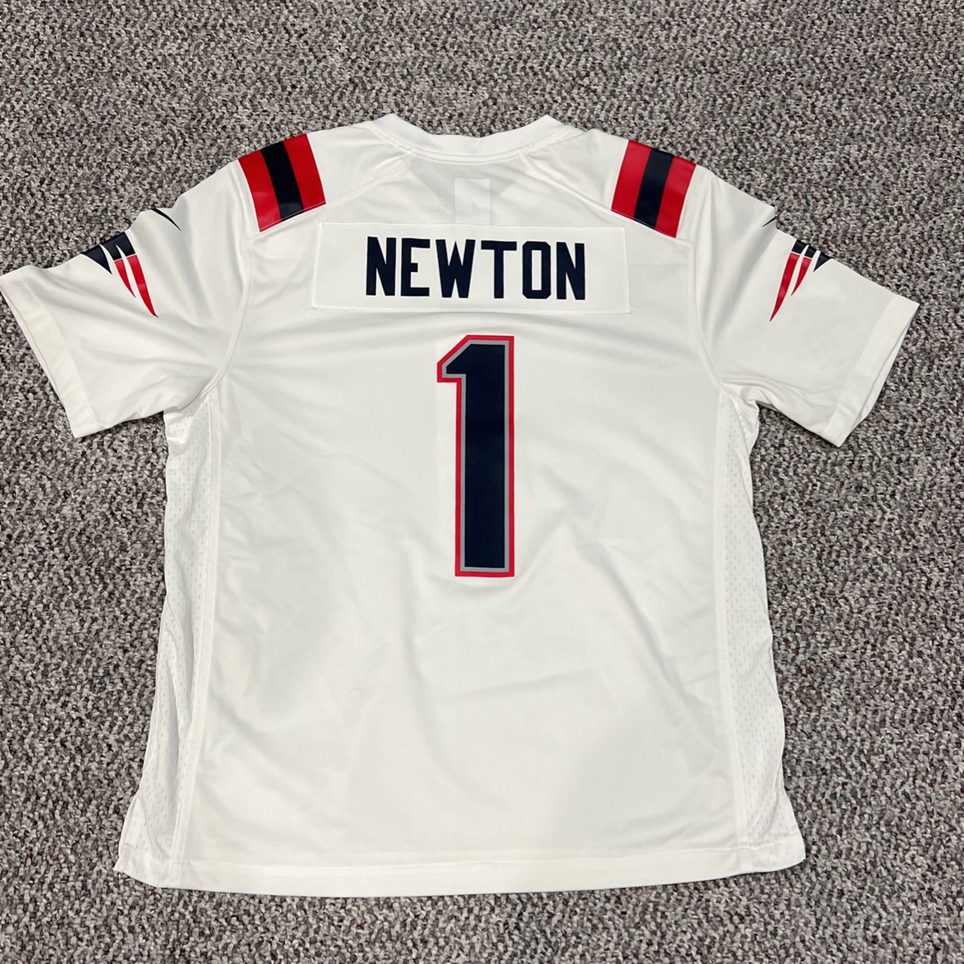 Cam Newton Away Nike Jersey Size L