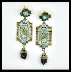 HEIDI DAUS "Classic Edition" Beaded Crystal Drop Earrings