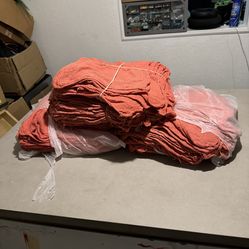 Bulk Red Shop Rags/towels