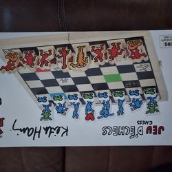 Keith Haring Chess Set