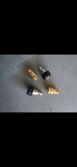 Pressure Washer Quick Connect Adapter Set