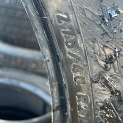 Single tire scorpion p zero 275/40/21