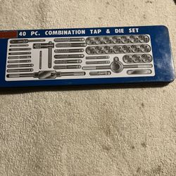 40 Piece Combination Tap And Die Set 