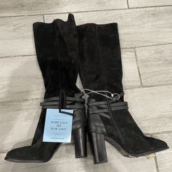 Women Leather Boots Size 6.5