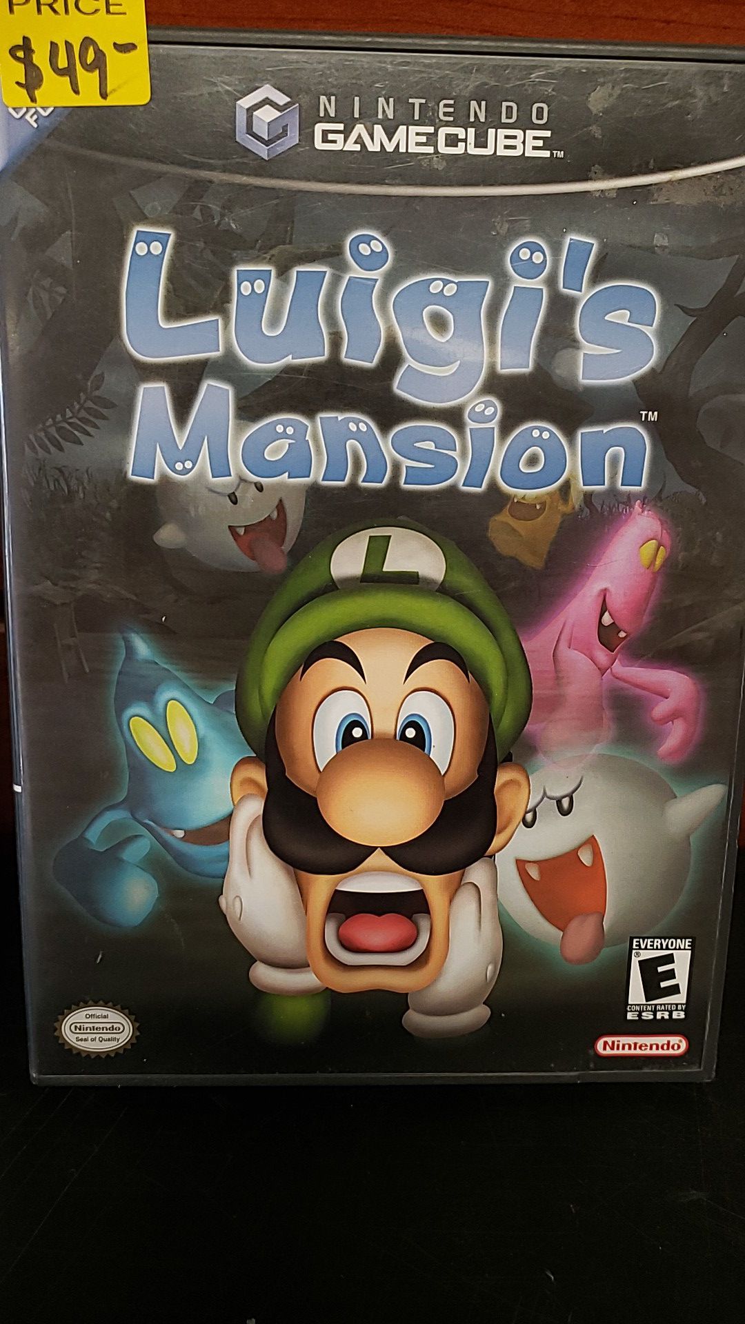 Nintendo Gamecube Game: Luigi's Mansion