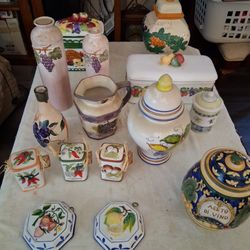 Hundreds Of Jello Molds And Other Pottery