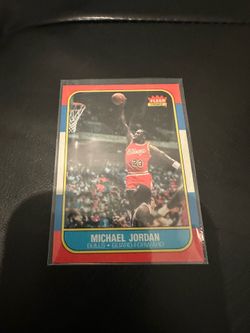 Michael Jordan Fleer please read