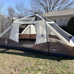 Core Equipment 10 Person Lighted Pyramid Tent