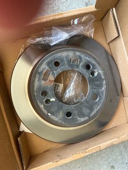 Front and rear rotors