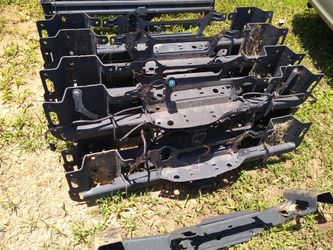 Ford rear bumper supports