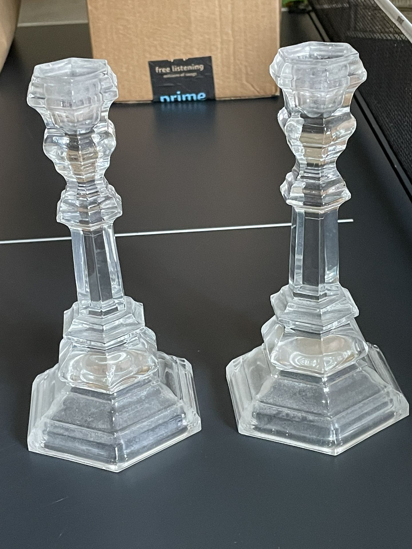 Crystal Candle Holders