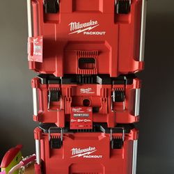 Milwaukee Packout Tool Boxes
