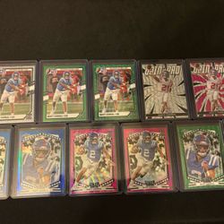 Matt Carral Leaf Refractors R/C Cards 
