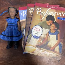 American Girl Beforever Books and Mini Doll