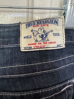 Y2K Vintage True Religion, World Tour, Straight Jeans