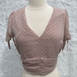 Pink Crop Top