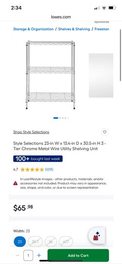 Metal Shelving - Like New