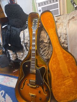 Austin Tobacco Burst Guitar