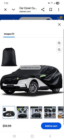Car Cover Custom Fit for Honda CRV 1, Toyota RAV4 1, Waterproof All Weather for Automobiles Full Exterior Cover Rain Sun Snow Protecto