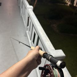 Vintage Fly fishing Rod And Reel Combo