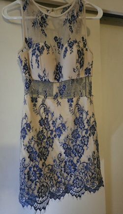 Bebe Lace Mini Dress