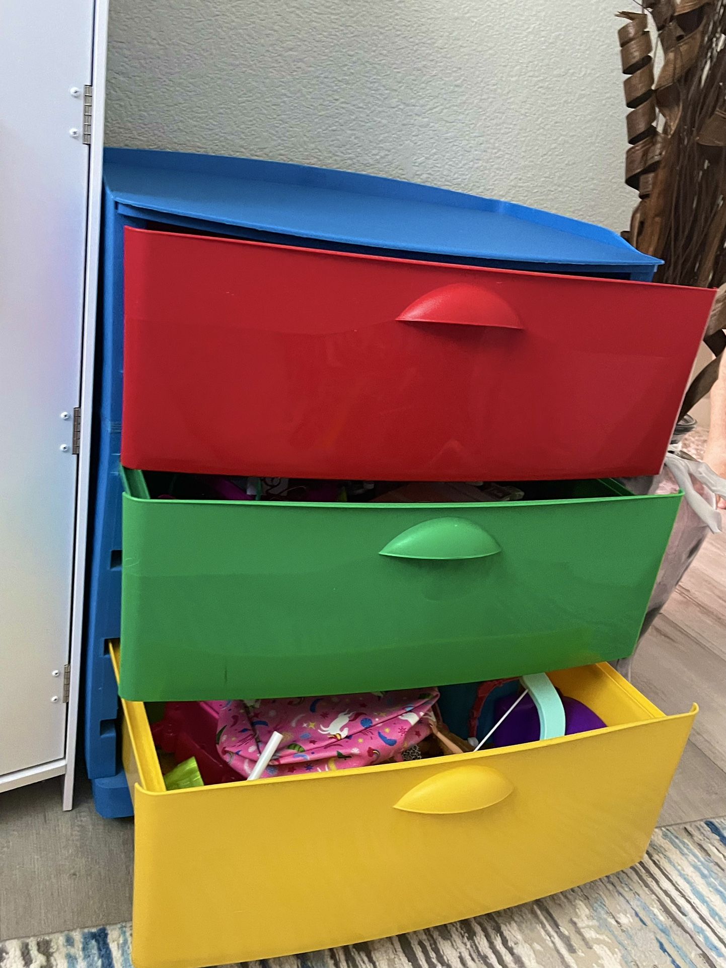 3 Plastic Drawer